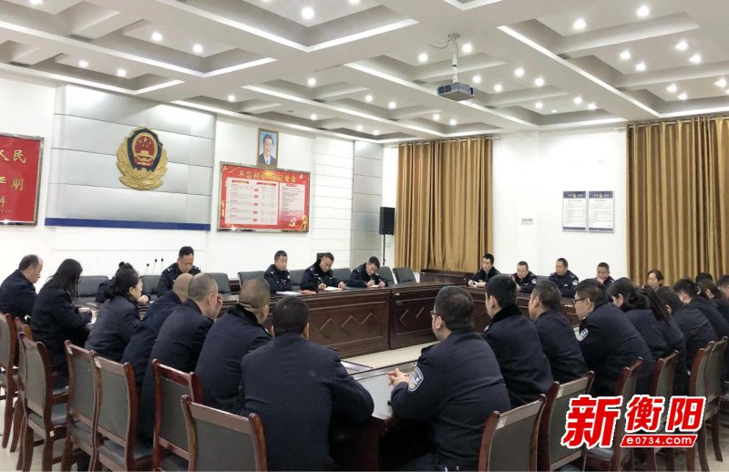 蒸湘区“雁警夜校”正式开班 为辖区民辅警集中“充电加油”