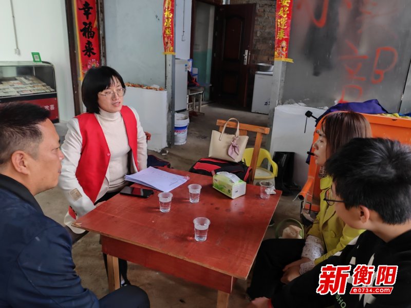 珠晖区酃湖中学全员大走访把爱送到家