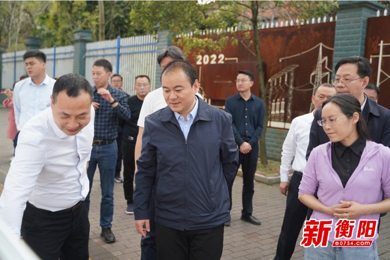 朱健赴赴珠晖区,雁峰区调研第三届湖南旅发大会重点