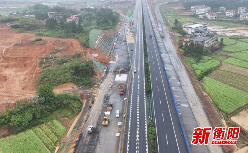 茶常高速公路大市枢纽互通西侧导改顺利完成 - 衡阳新闻资讯门户