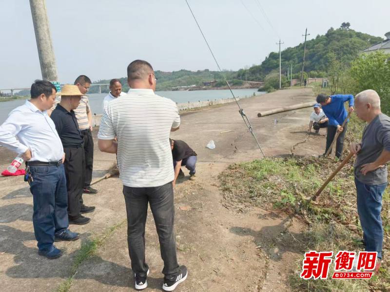 耒陽(yáng)市水利局：防汛正當(dāng)時(shí) 巡堤護(hù)民安