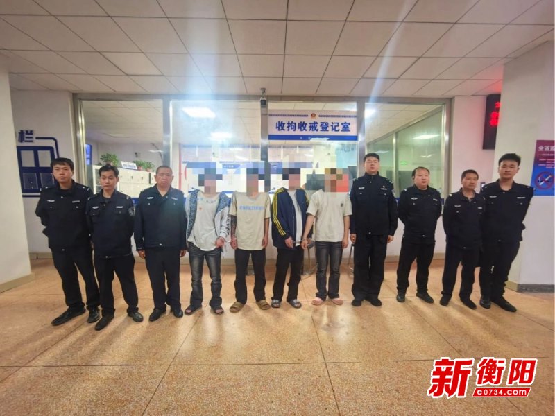 曾某等4人偷36包香烟，被衡阳县公安抓获